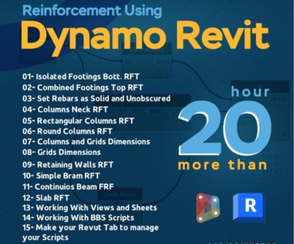 Reinforcement With Dynamo Revit